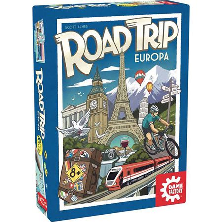 Game Factory   Road Trip Europa, Kartenspiel für 5,24€ (statt 8€)