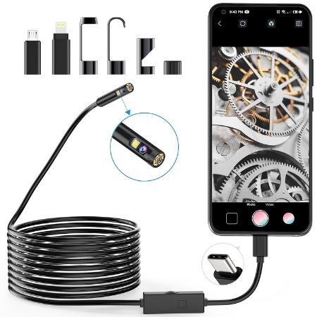 Lightswim Full HD Endoskop Inspektionskamera für 17,50€ (statt 25€)