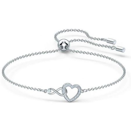 Swarovski Infinity Heart Armband mit 24 Swarovski Kristallen für 46,15€ (statt 55€)