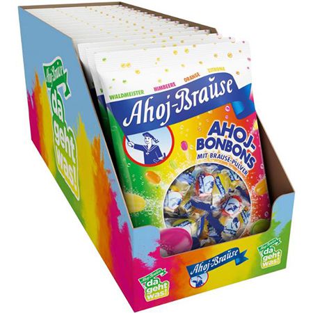 15 x 150g Ahoj Brause Ahoj Bonbons mit Brause Pulver ab 18,38€ (statt 27€)