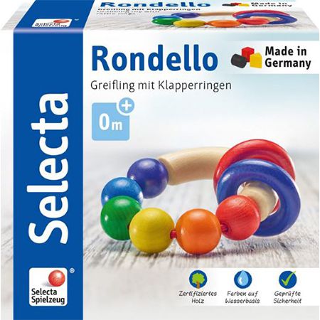 Selecta 61007 Rondello Greifling, 7,5cm für 9,49€ (statt 14€)