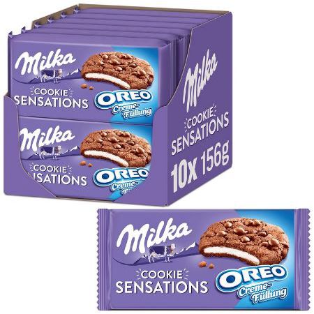 🍪 12er Pack Milka Sensations OREO Kakaokekse, 156g ab 21,98€ (statt 30€)