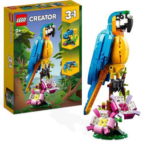 LEGO 31136 Creator 3in1 Dschungel Tierfiguren für 16,99€ (statt 20€)