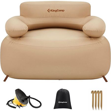 KingCamp Aufblasbarer Outdoor Sessel für 49,97€ (statt 100€)
