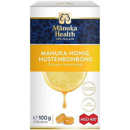 Manuka Health MGO 400 + Zitronen Lutschbonbons, 100g ab 7,83€ (statt 11€)