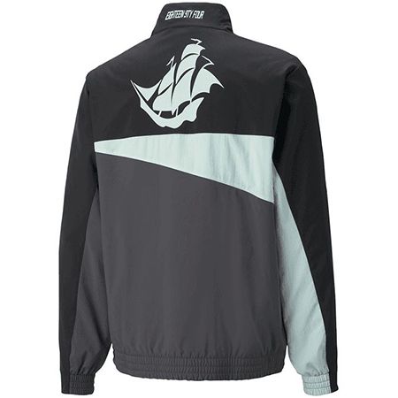 Puma Manchester City FtblStatement Woven Jacke für 28,49€ (statt 53€)