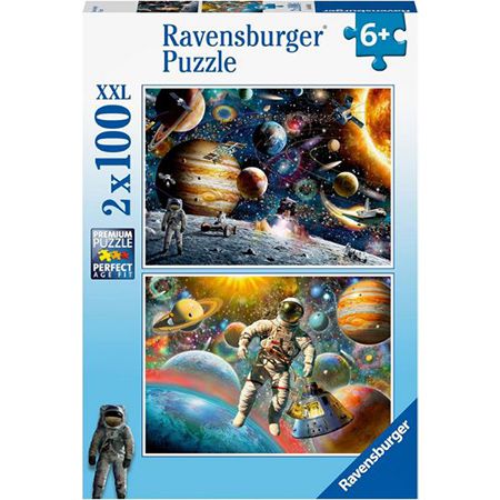 Ravensburger 80562 Weltraum Puzzle mit 2 Motiven für 14,72€ (statt 20€)