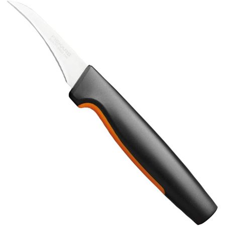 Fiskars Functional Form Schälmesser mit gebogener Klinge für 9,19€ (statt 13€)