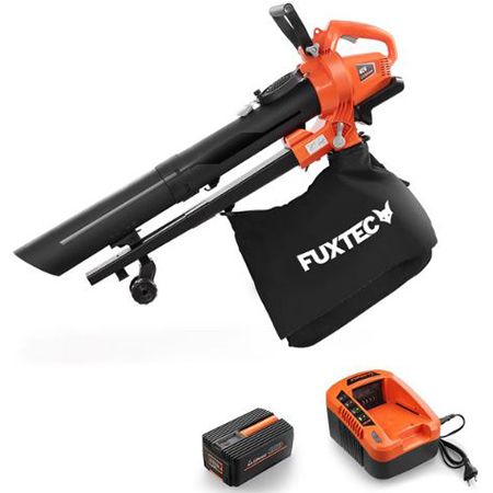 Fuxtec EV480D 40V Akku Laubsauger/ bläser Set für 116,65€ (statt 139€)