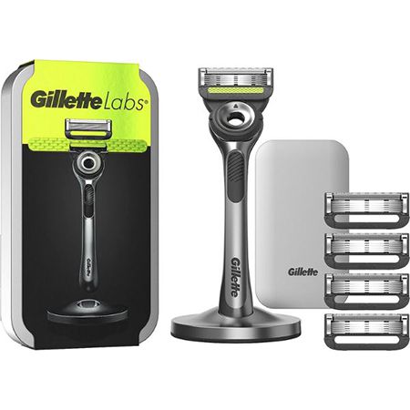 Gillette Labs Nassrasierer mit Reinigungs-Element + Reise-Etui für 33,99€ (statt 44€)