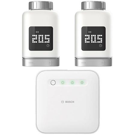Bosch Smart Home Heizung II mit 2 Thermostaten + Controller für 159,95€ (statt 196€)