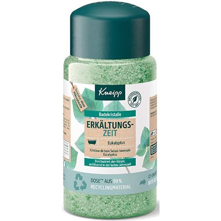 Kneipp Erkältungszeit Badekristalle mit Eukalyptus & Minze, 600g ab 3,16€ (statt 5,45€)