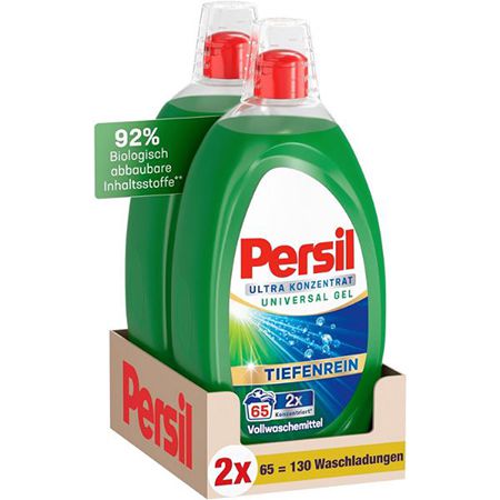 130WL Persil Ultra Konzentrat Universal Gel ab 15,71€ (statt 32€)