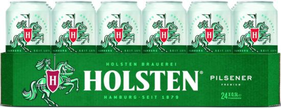 24x Holsten Pilsener (4,8 % Vol.) mit je 0,5L ab 12,83€ zzgl. Pfand (statt 18€)