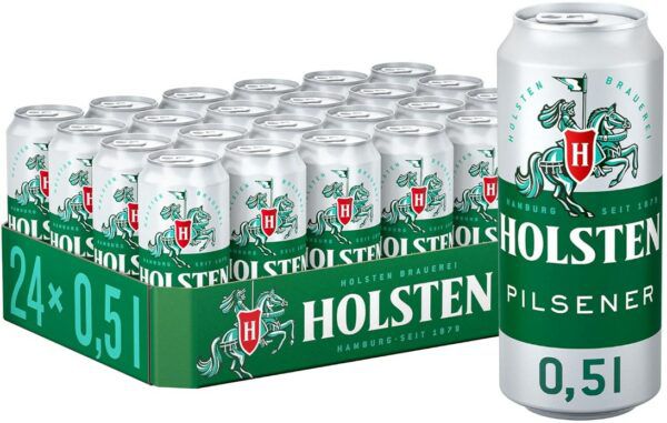 24x Holsten Pilsener (4,8 % Vol.) mit je 0,5L ab 12,83€ zzgl. Pfand (statt 18€)