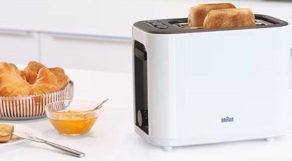 braun PureEase HT 3000WH 2 Scheiben Toaster für 29,99€ (statt 50€)