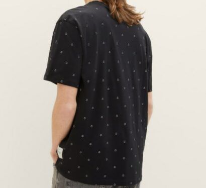 Tom Tailor Denim T Shirt mit kleinen Smiley Prints für 6,99€ (statt 12€)