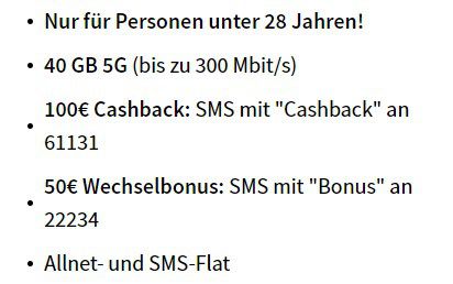 Junge Leute: Telekom Mobil M Young mit 40GB für 19,95€ mtl. + 300€ Bonus