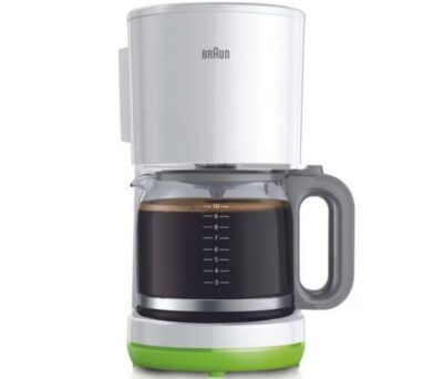 Braun KF1100GR Filterkaffeemaschine mit Glaskanne für 29,99€ (statt 44€)