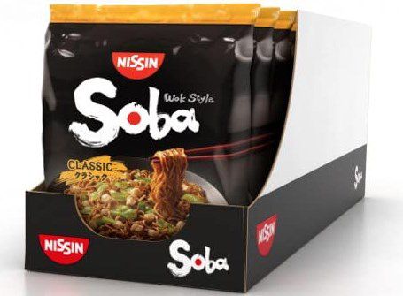 Nissin Soba Bag – Classic Instant Nudeln 27 x 109g für 16€ (statt 26€)