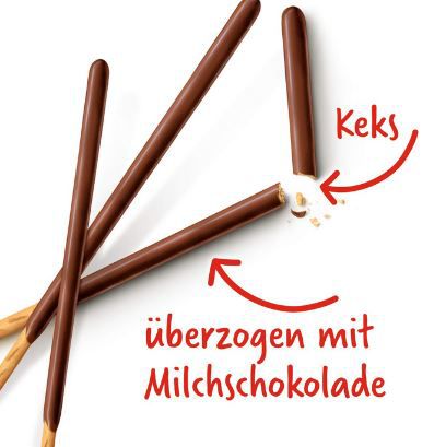 24er Pack Mikado Kekse mit Milchschokolade, 75g für 27,99€ (statt 31€)