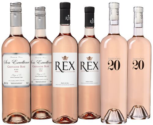 6 Flaschen Rosewein im Probierpaket für 35,94€ (statt 68€)