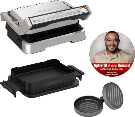 Tefal GC774HP OptiGrill inkl. Backschale. + Burger Presse ab 249,90€ (statt 300€)