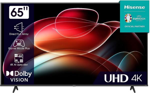 Hisense 65E6KT 65 Zoll 4K UHD TV für 499€ (statt 613€)