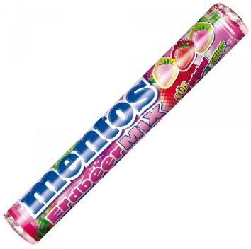 40er Pack Mentos Dragees Erdbeere Mix Rollen à 37,5g ab 15,99€ (statt 24€)