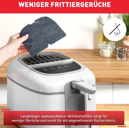 🍟 Tefal FR3141 Super Uno Fritteuse mit Anti Geruchs Filterkassette für 79,99€ (statt 98€)