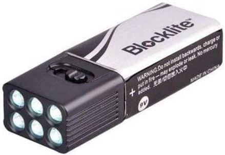 4er Pack Docooler 9 Volt LED Taschenlampe für 18,59€ (statt 31€)