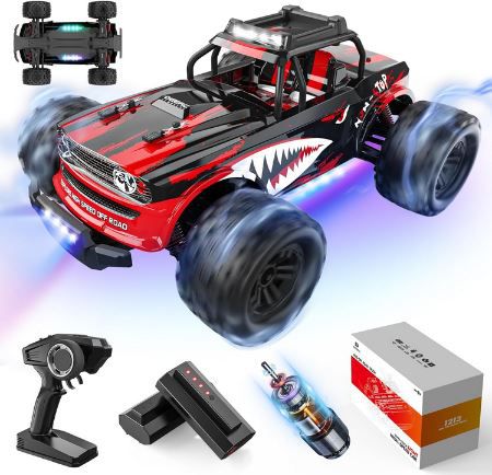 DEERC RC 4WD Monstertruck inkl. Akkus, 1:14, 40Km/h für 83,99€ (statt 120€)