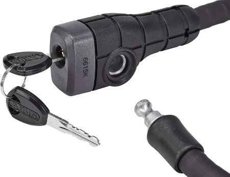 ABUS 6615K Steel O Flex Microflex Panzerkabelschloss für 23,95€ (statt 33€)