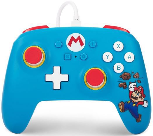 PowerA Ziegelbrecher Mario Controller für Nintendo Switch für 17,49€ (statt 27€)