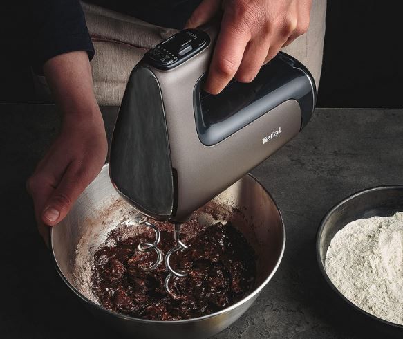 Tefal HT650E Power Mix Silence Handmixer 600W für 44,99€ (statt 50€)