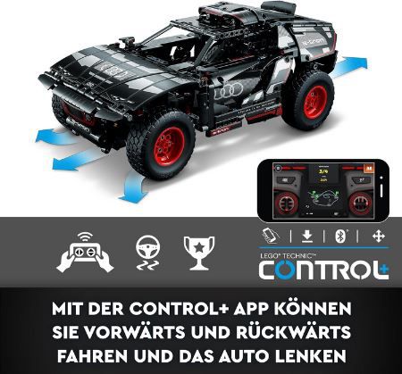 LEGO 42160 Technic Audi RS Q e tron mit CONTROL+ für 105€ (statt 119€)