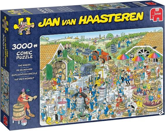 Jumbo   Jan van Haasteren: Auf dem Weingut Puzzle, 3.000 Teile für 14,26€ (statt 30€)