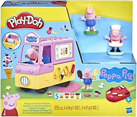 Play Doh Peppas Eiswagen Spielset mit Figuren & 5 Dosen für 12,99€ (statt 23€)