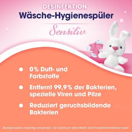 5 x 1,2L Sagrotan Wäsche Hygienespüler Sensitiv Nachfüller ab 8,61€ (statt 18€)