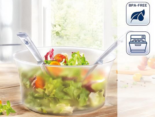2er Set Leifheit Salatbesteck aus Kunststoff für 7,20€ (statt 10€)
