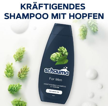 2er Pack Schauma For Men Shampoo mit Hopfen, 400ml ab 2,19€ (statt 3,50€)