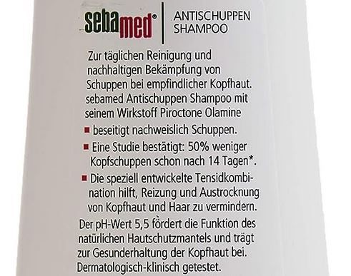 Sebamed Antischuppen Shampoo, 200ml für 3€ (statt 4€)