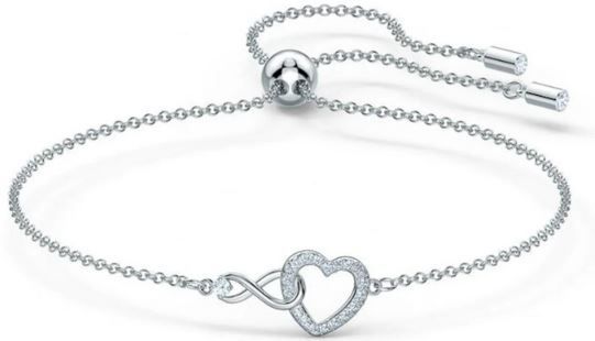 Swarovski Infinity Heart Armband mit 24 Swarovski Kristallen für 46,15€ (statt 55€)