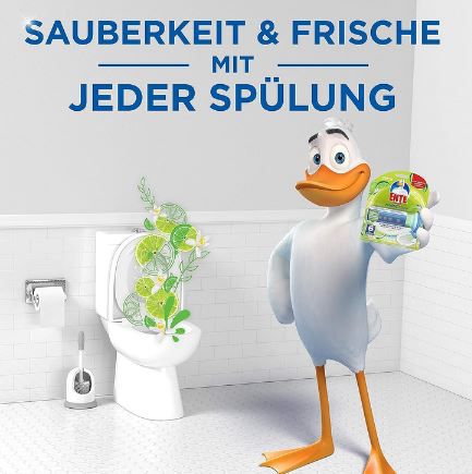 2er Pack WC Ente Frische Siegel Nachfüller Limone ab 3,38€ (statt 4€)