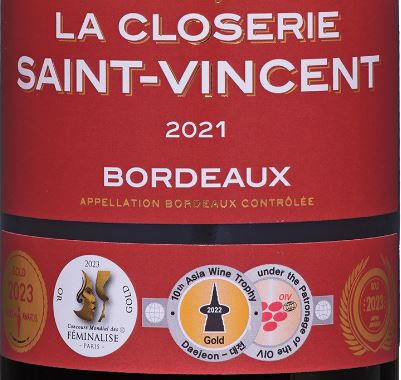 6 Fl. Closerie Saint Vincent Cuvée Prestige Bordeaux für 31€ (statt 60€)