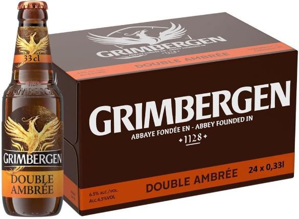 24er Pack Grimbergen Double Ambrée Abteibier ab 20€ zzgl. Pfand (statt 24€)
