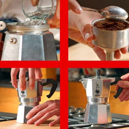 Bialetti Moka Express Espressokanne für 6 Tassen für 25,99€ (statt 30€)