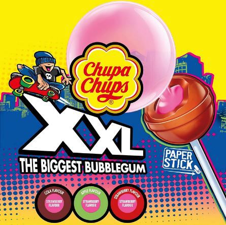 60er Pack Chupa Chups XXL Big Bubble Kaugummi Lutscher ab 18,99€