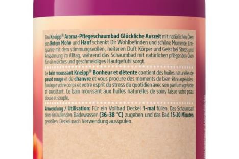 Kneipp Aroma Pflegeschaumbad Glückliche Auszeit, 400ml ab 2,48€ (statt 4€)