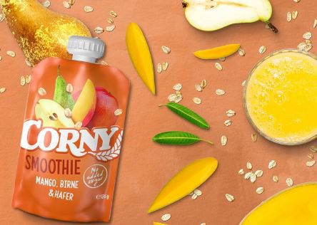 12er Pack Corny Quetschie Smoothie Mango/Birne ab 11,20€ (statt 18€)